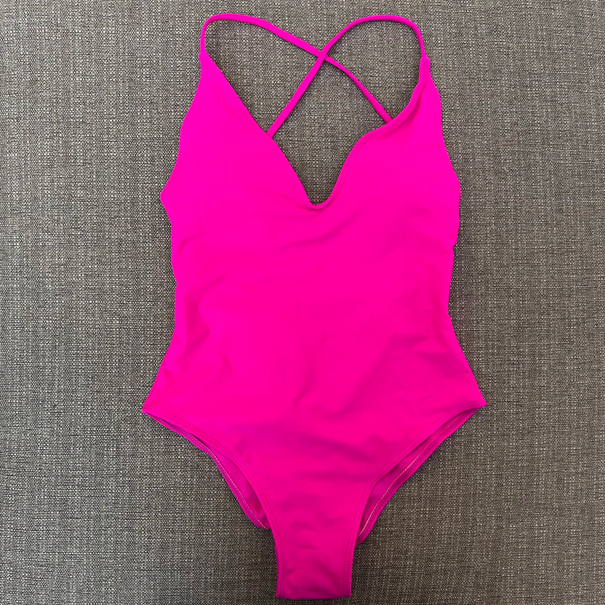 Solid Padded Monokini