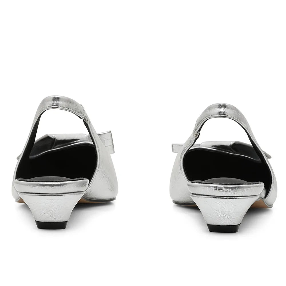 حذاء باليه جيلي فلات نسائي بمقدمة مربعة