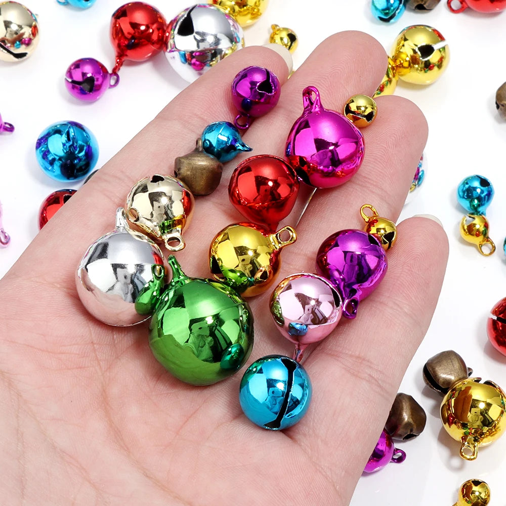 Colorful Iron Jingle Bells Beads