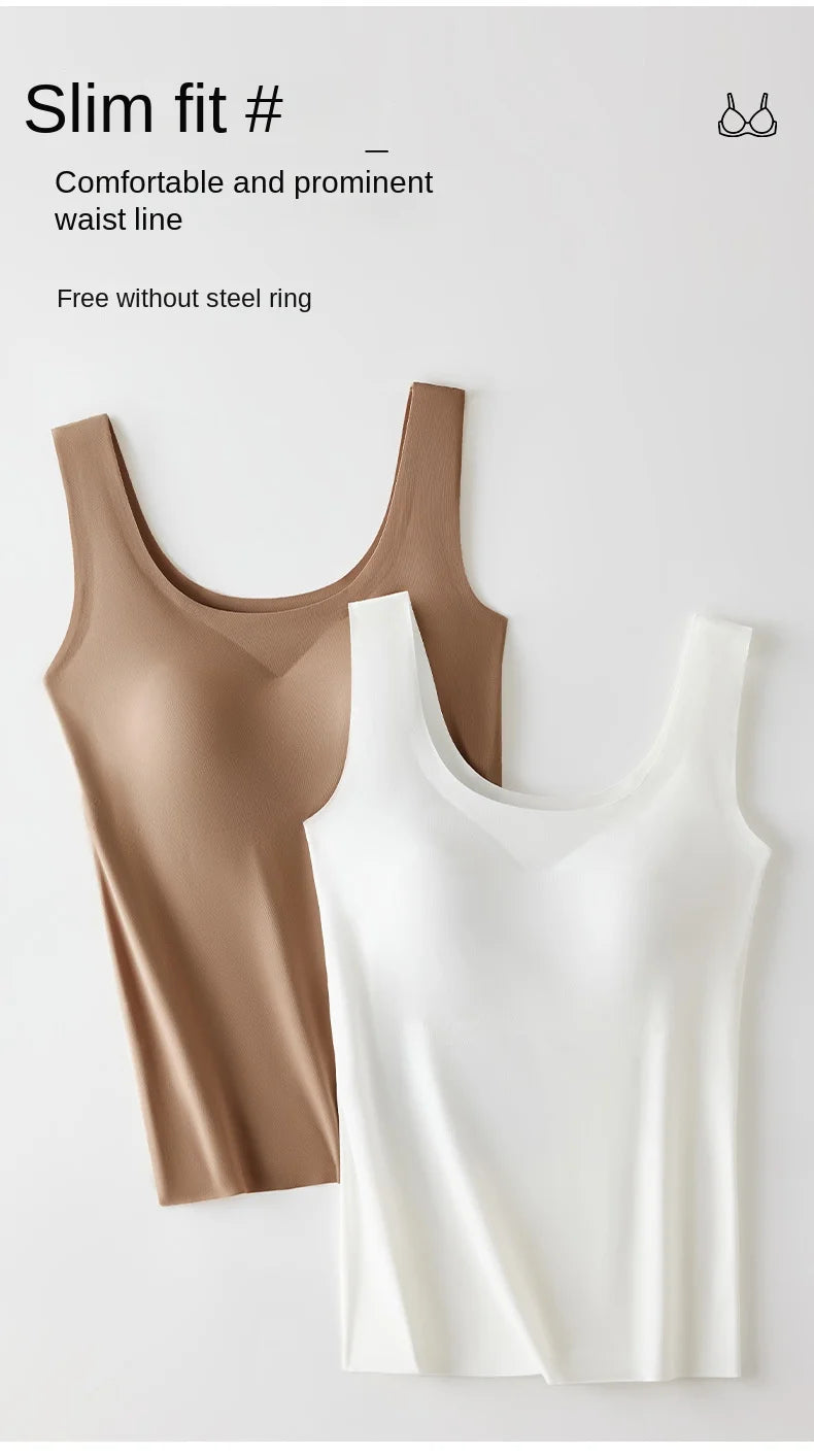 Women Seamless Padded Tank Top (2pcs)