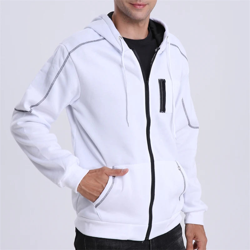 Men's Fleece Zip-Up Hoodie