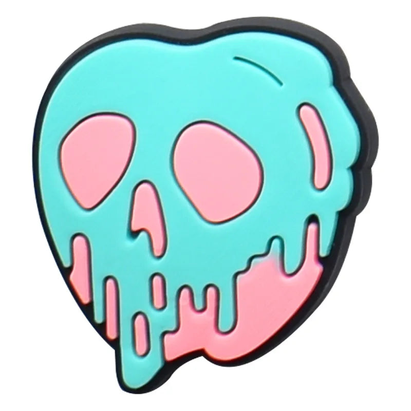 Women Skeleton Shoe Charms Halloween Style