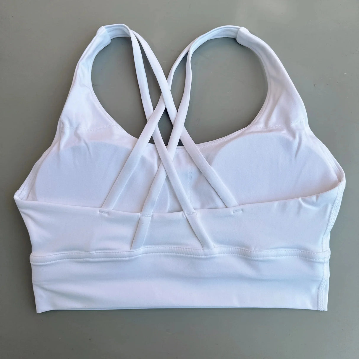 Women Cross Strap Sports Bra with Pads