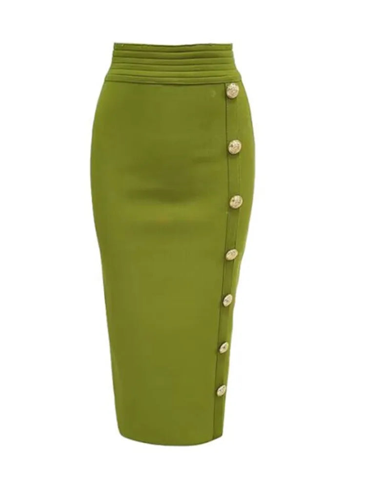 Women Bandage Pencil Skirt