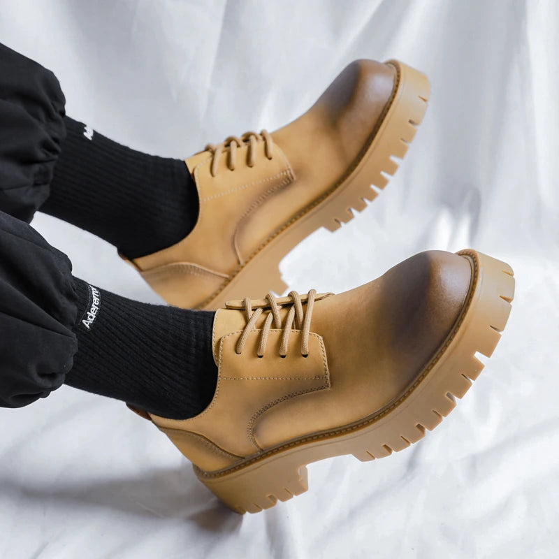 Monarch Platform Derby Shoes