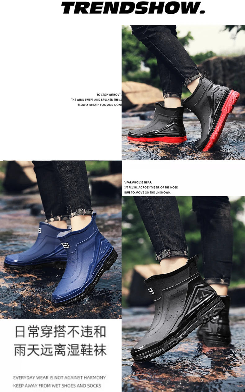 Men’s Summer Kitchen & Safety Rain Shoes