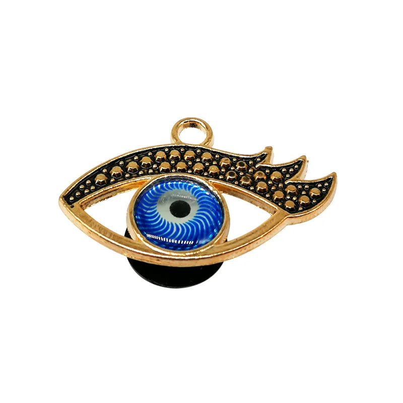 زينة أحذية نسائية على شكل جمجمة مع مشابك معدنية