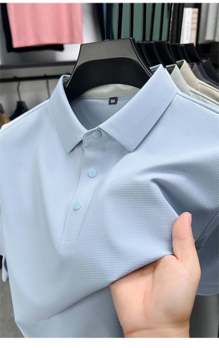 Men Premium Jacquard Polo T-Shirt