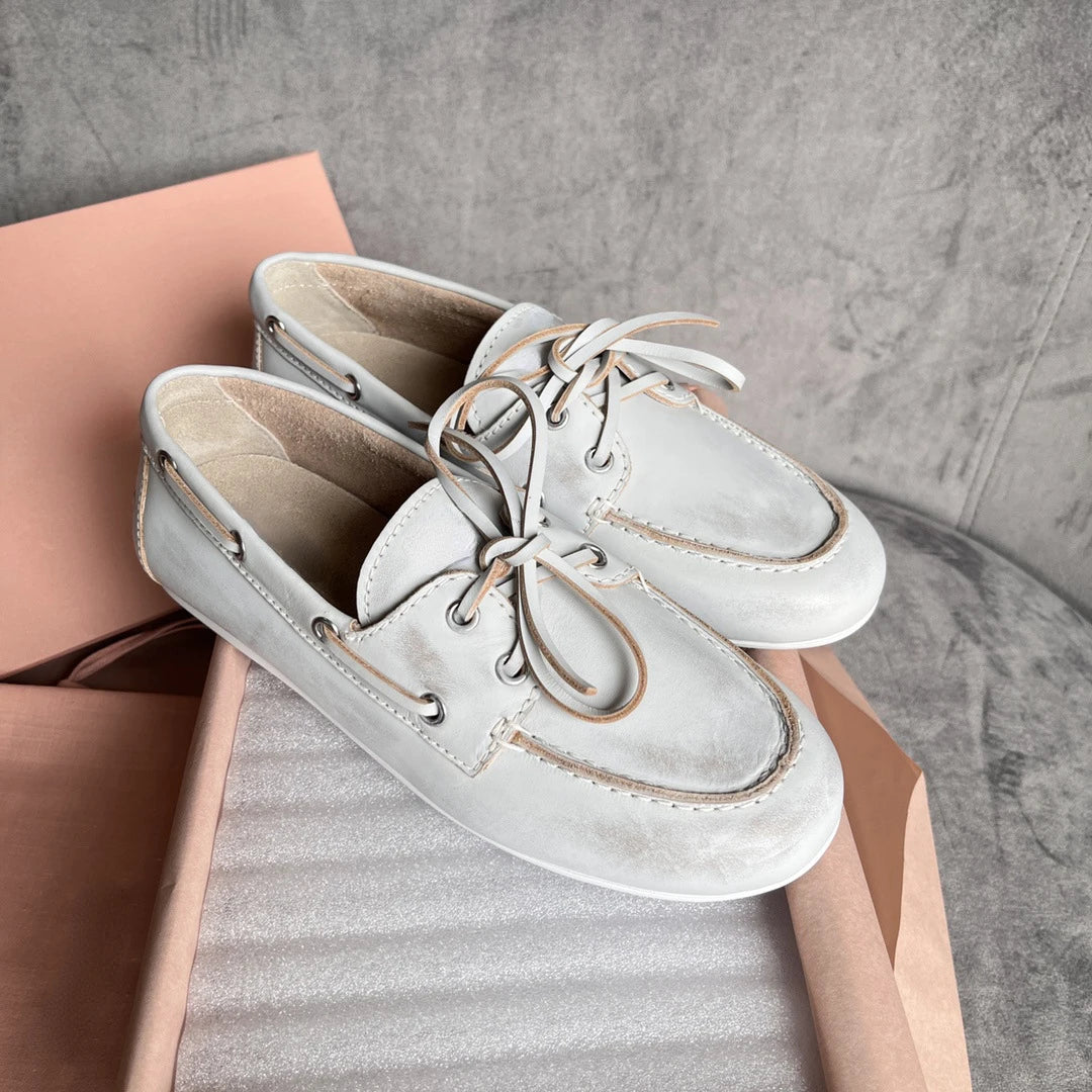 Soft Leather Slip-On Flats – Casual Women’s 2025