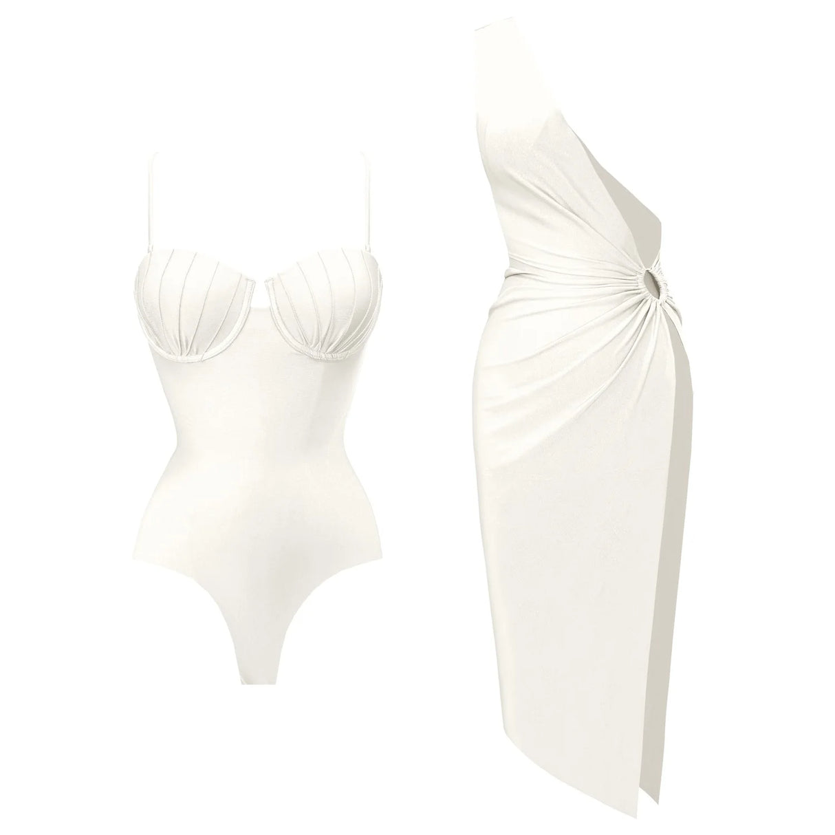 Cut-Out Push-Up Swimsuit