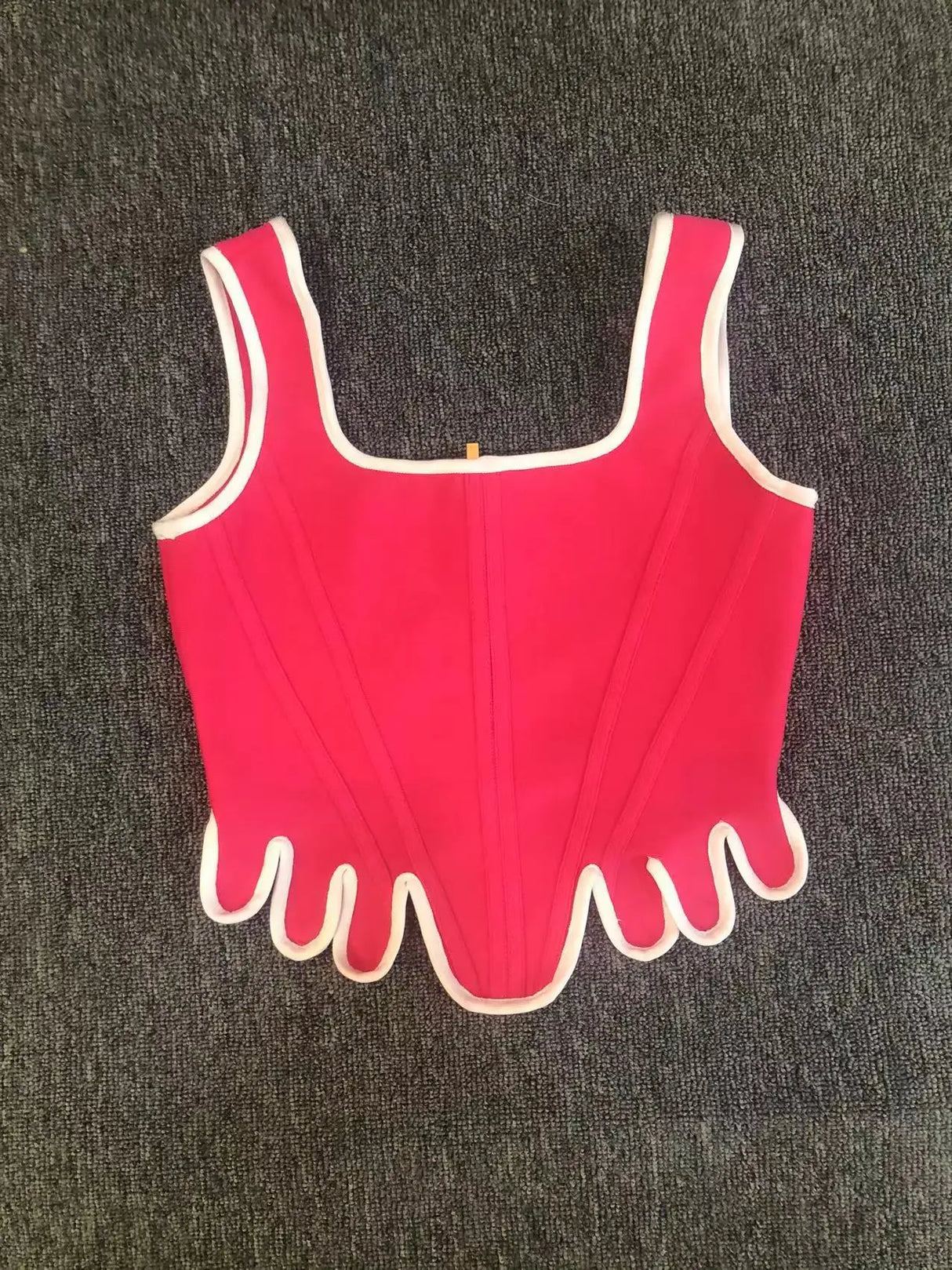 Women Bandage Hem Tank Top