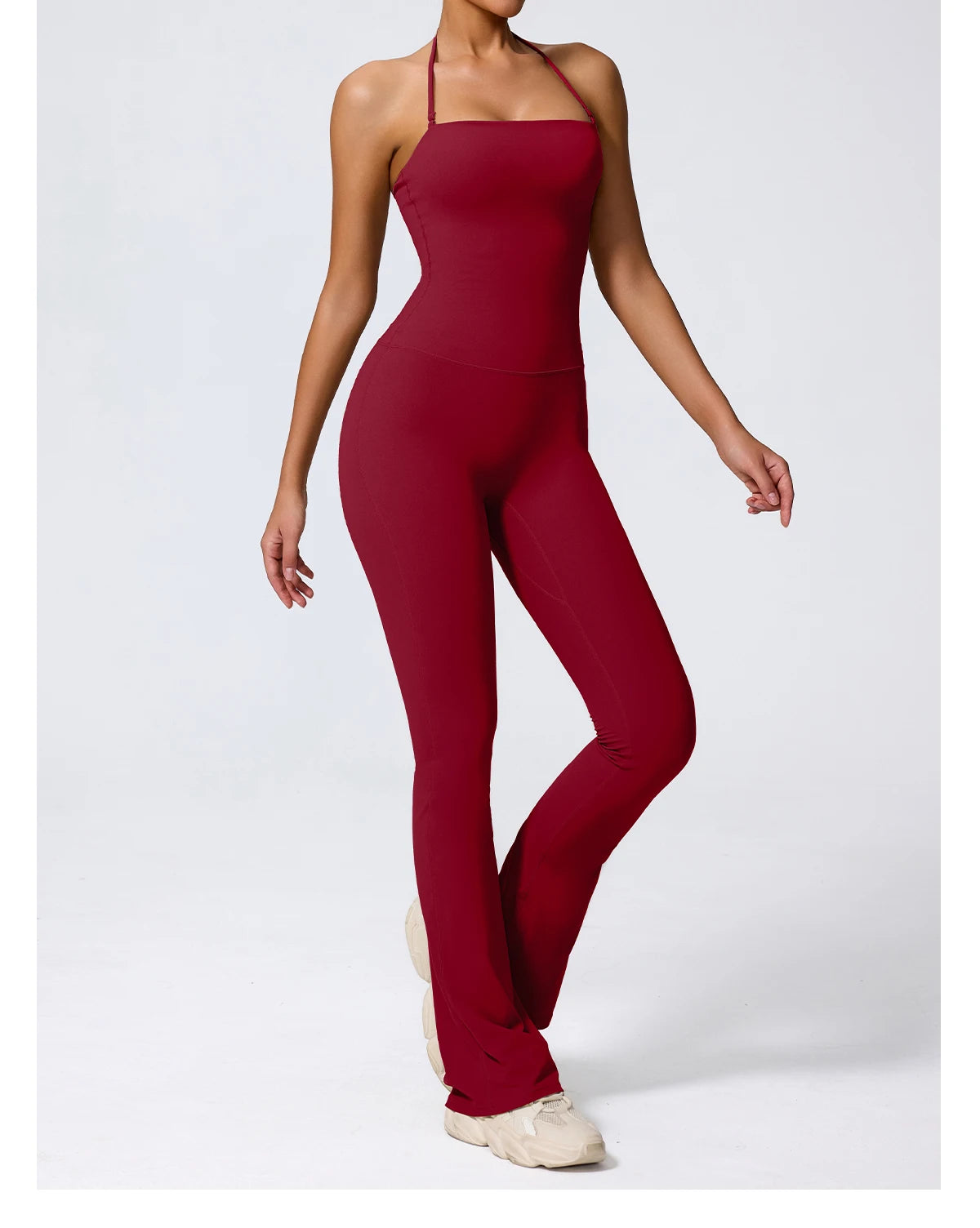 Elevate Backless Active Jumpsuit