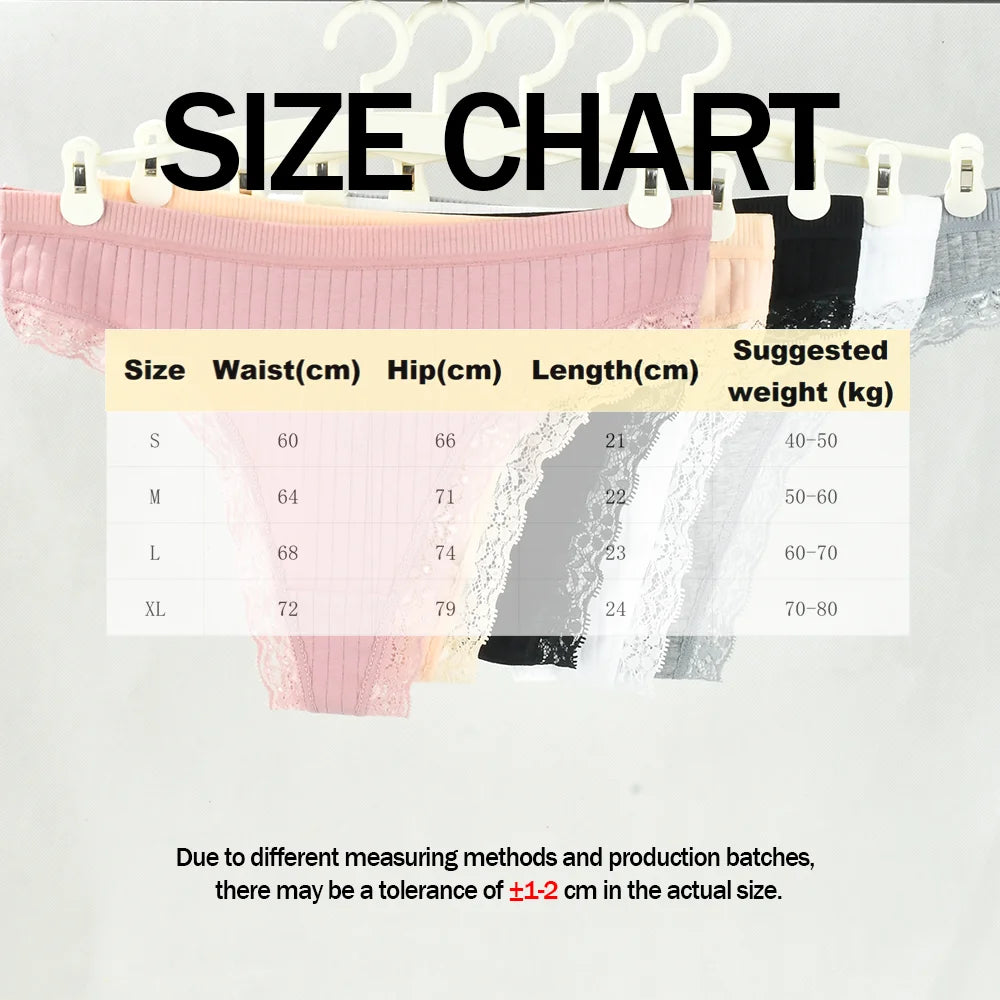 سروال داخلي نسائي من الدانتيل متوسط الارتفاع