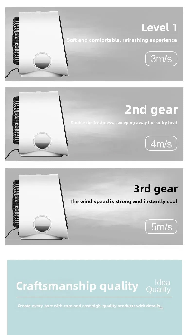 Mini Portable Air Conditioner Fan