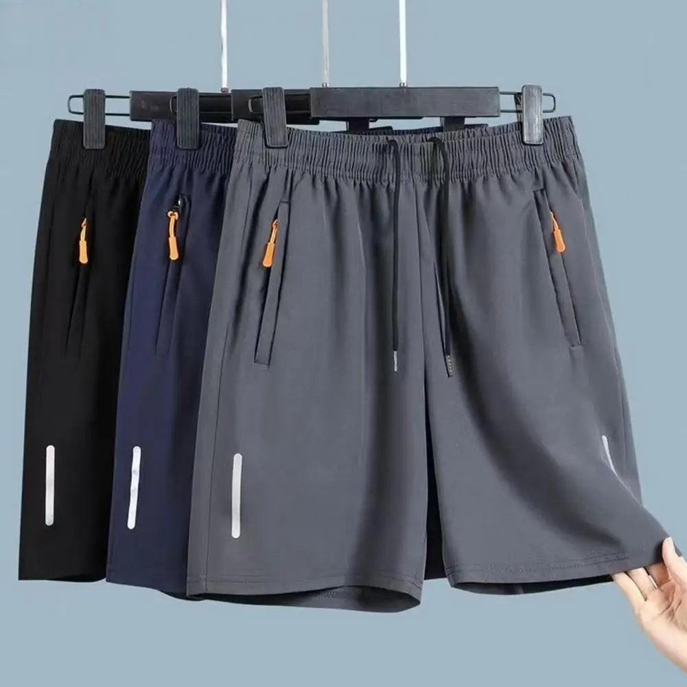 Men's Plus Size Ice Silk Shorts – Cool Summer Wear