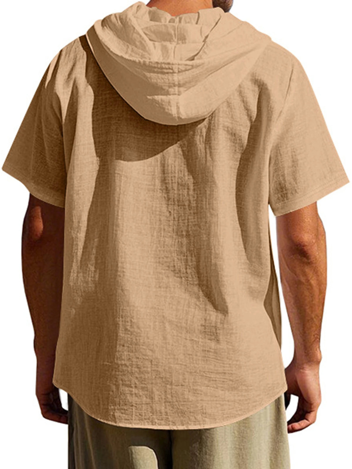 Urban Hooded Button Shirt