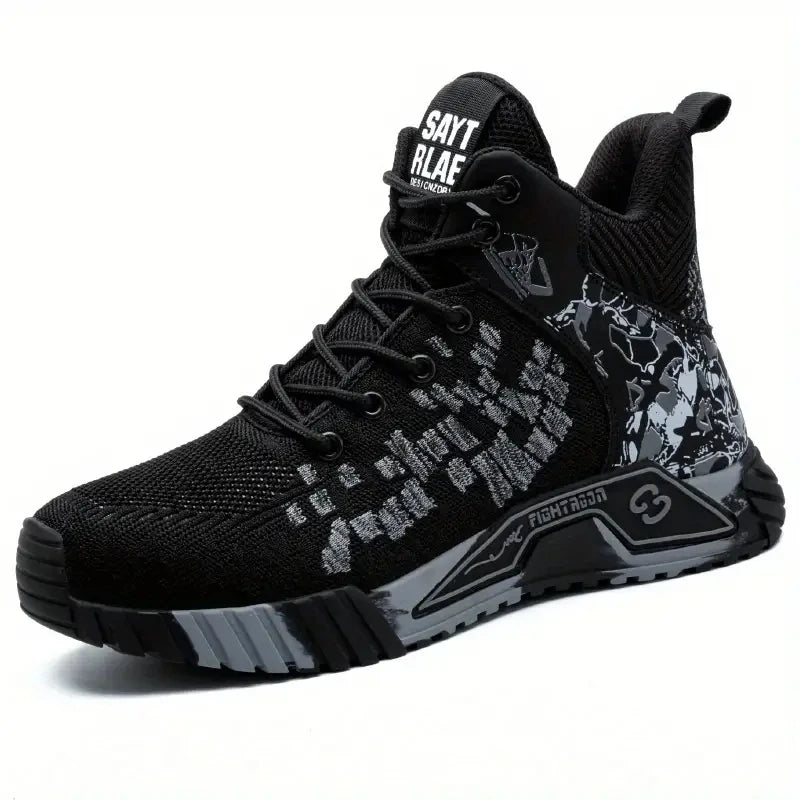 أحذية السلامة العالية للرجال في العمل