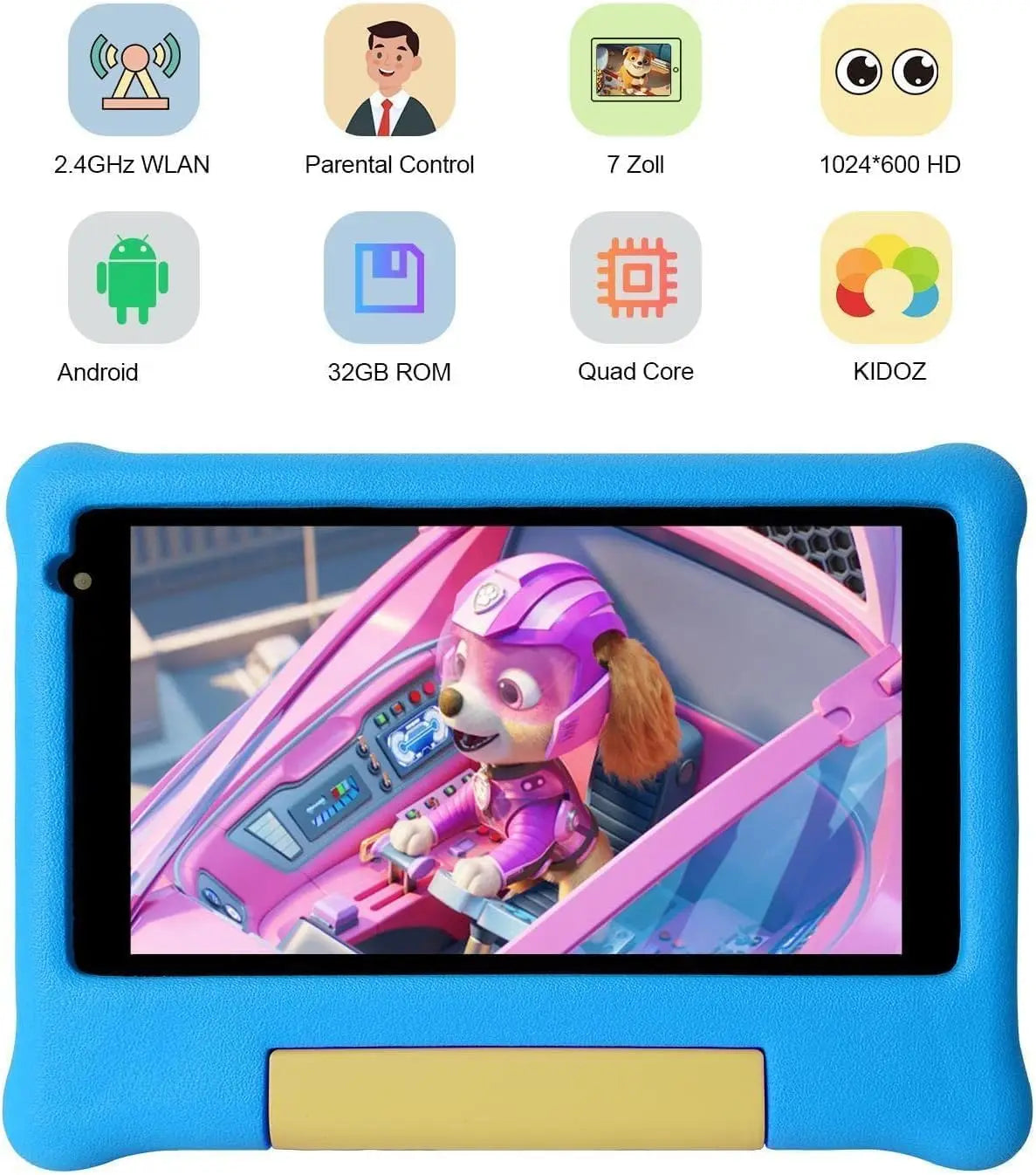 Kids 7-Inch Android Learning Tablet