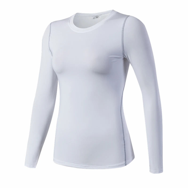 Women Long Sleeve Quick Dry Yoga Top