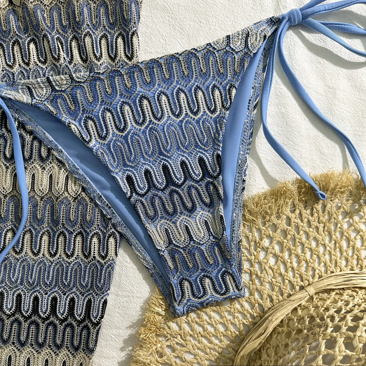 3PCS Brazilian Bikini Set