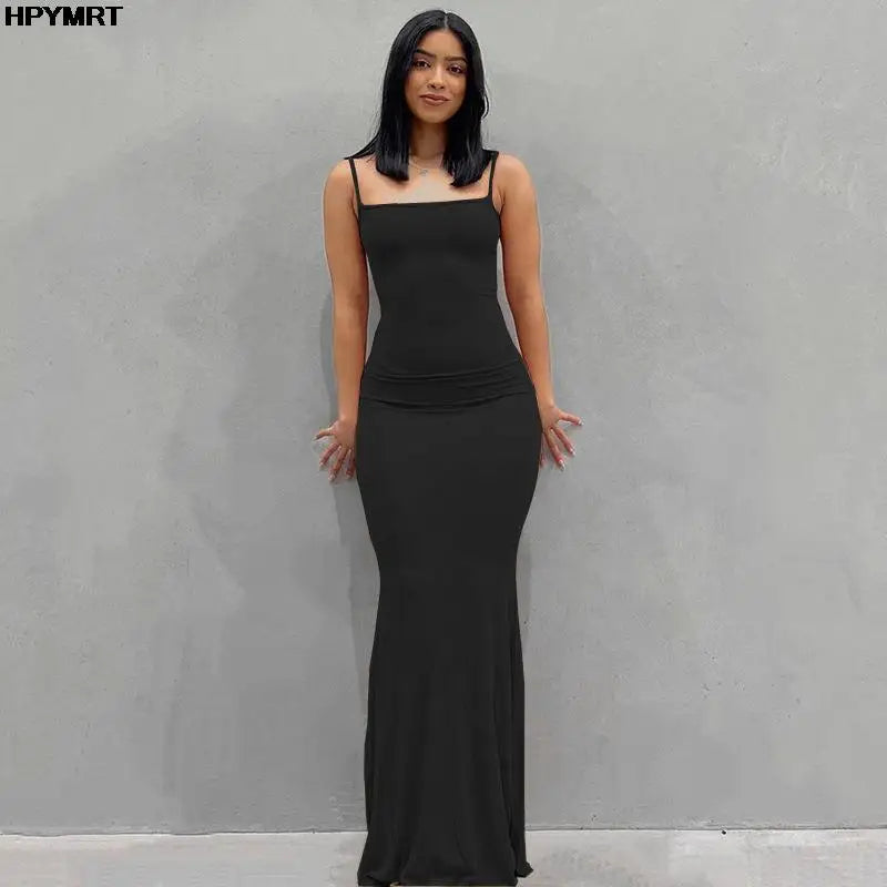 Luxe Satin Slip Maxi Dress