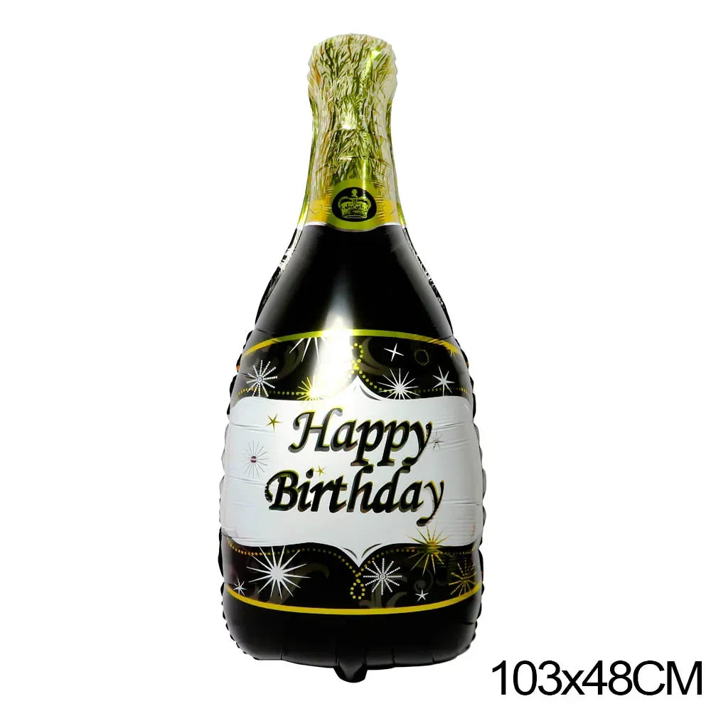 Big Champagne Foil Balloon