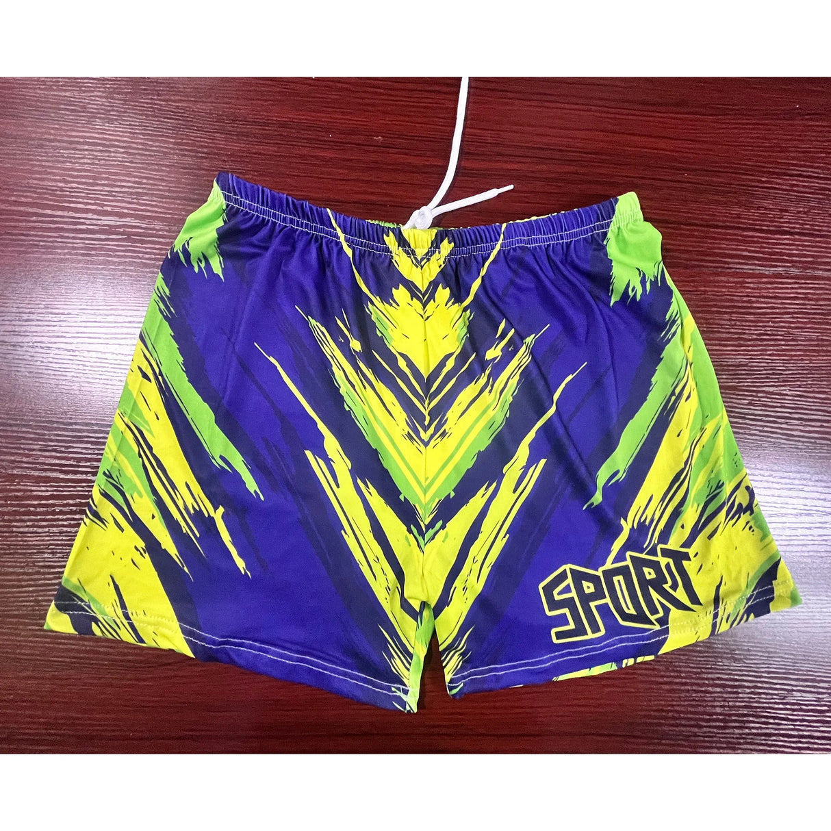 Men's Plus Size 3D Print Swim Trunks 5XL