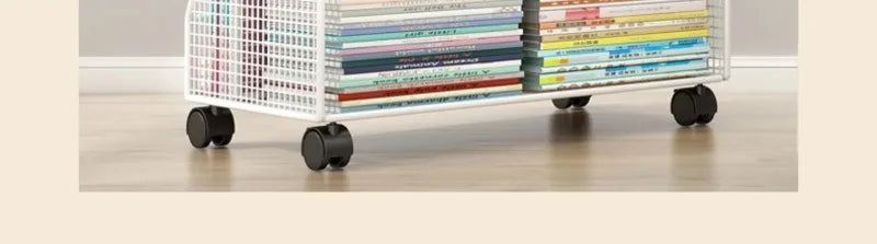 Kids Bookshelf Desk Organizer