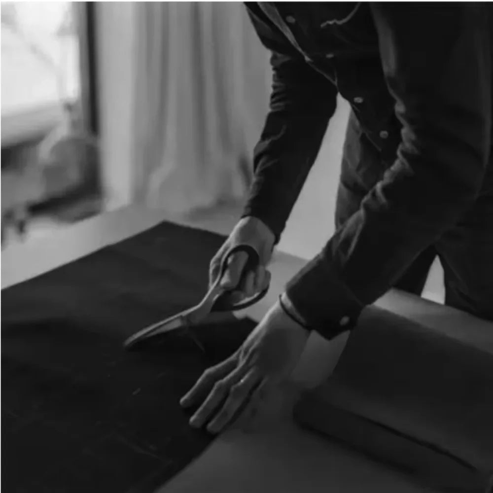 بدلة رجالية مزدوجة الصدر بمقاسات كبيرة - قطعتين