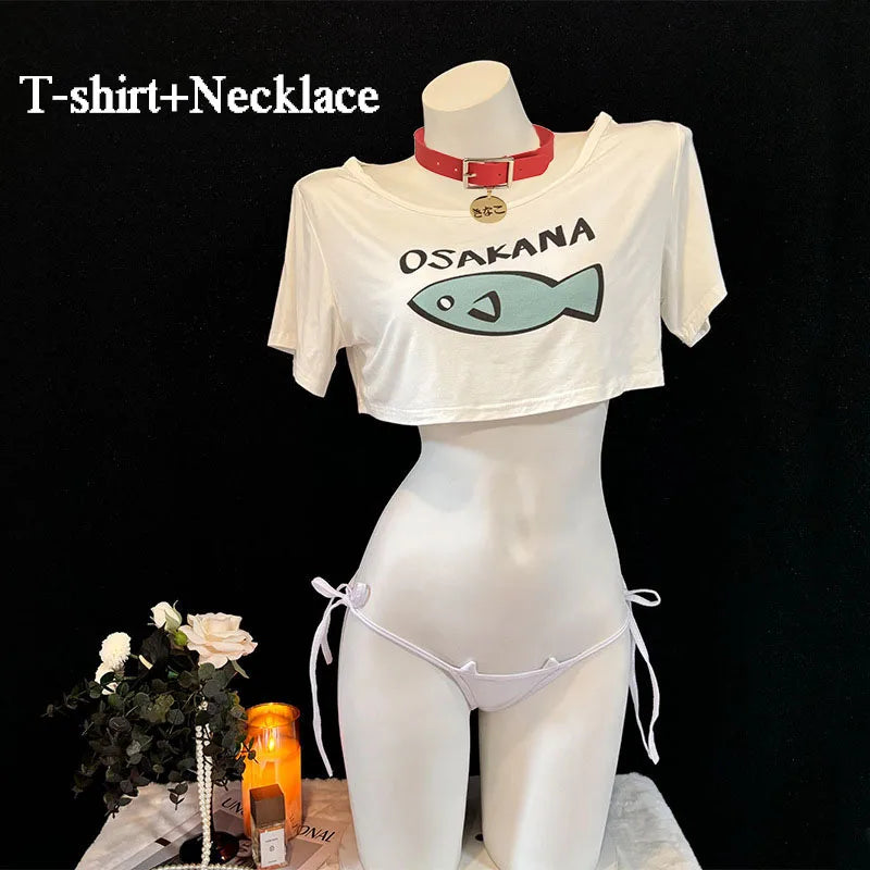 Kinako OSAKANA Cute Anime Summer Outfit