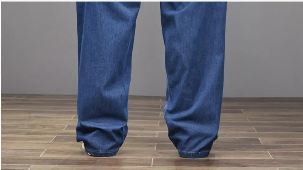 بنطلون جينز رجالي كبير جدًا مقاس 12XL