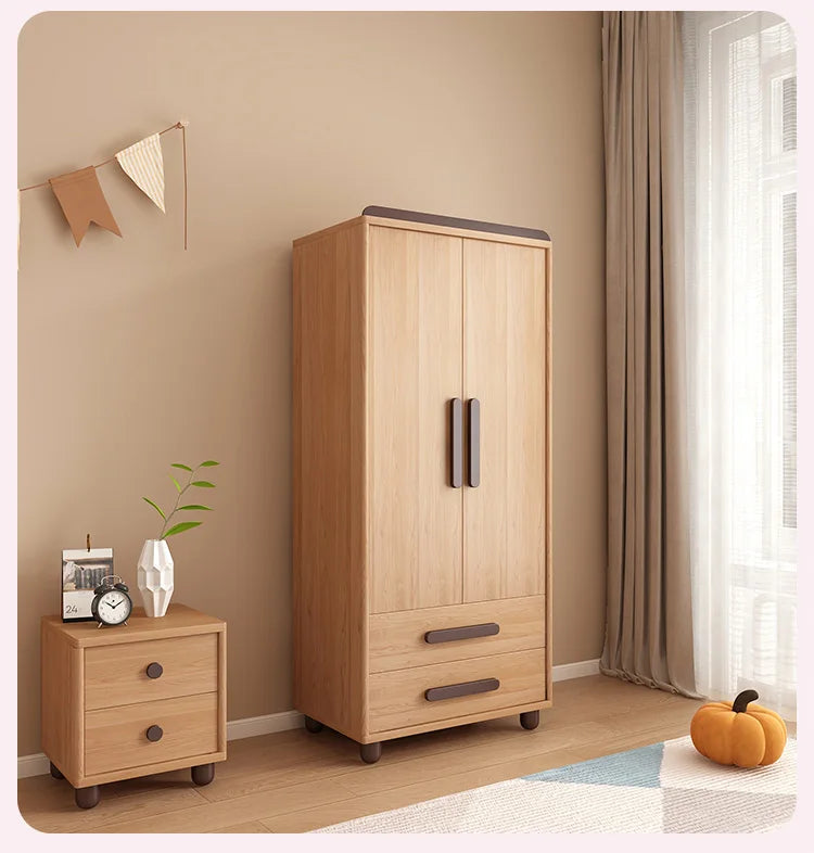 Wooden Storage Wardrobe Cabinet