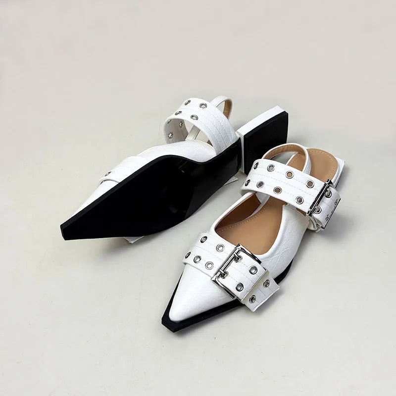 Women’s Designer Pointed Toe Slingback Flats