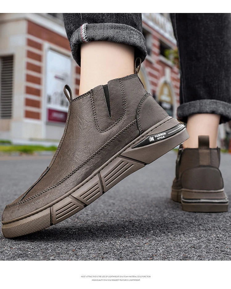 Men’s High-Top Spring & Autumn Board Boots