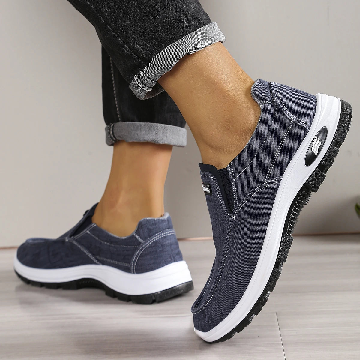 Men Fabric Casual Canvas Sneakers