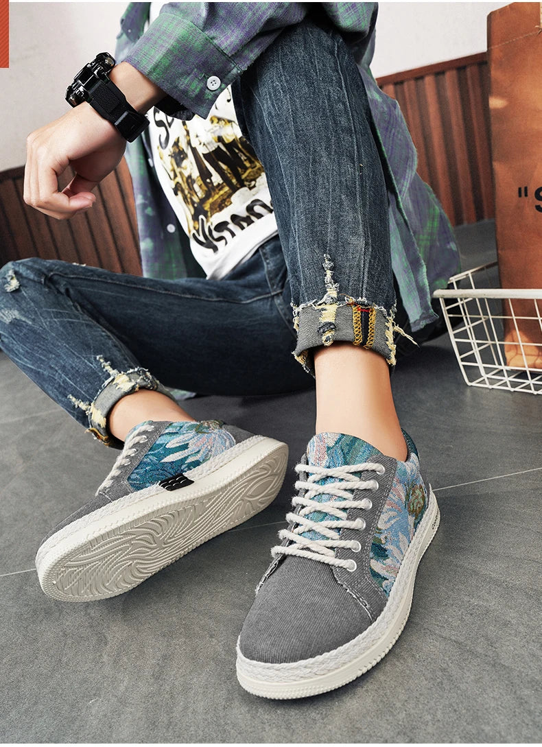 SpringWalk™ Men’s Casual Canvas Shoes