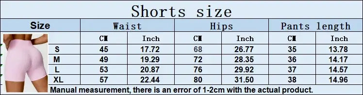 Women High Waist Yoga Fitness Shorts