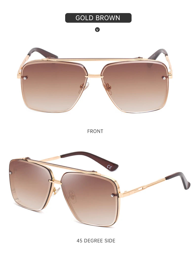 Oversized Square Sunglasses