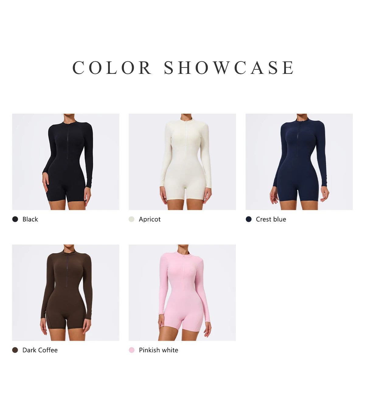 SculptZip Activewear Jumpsuit