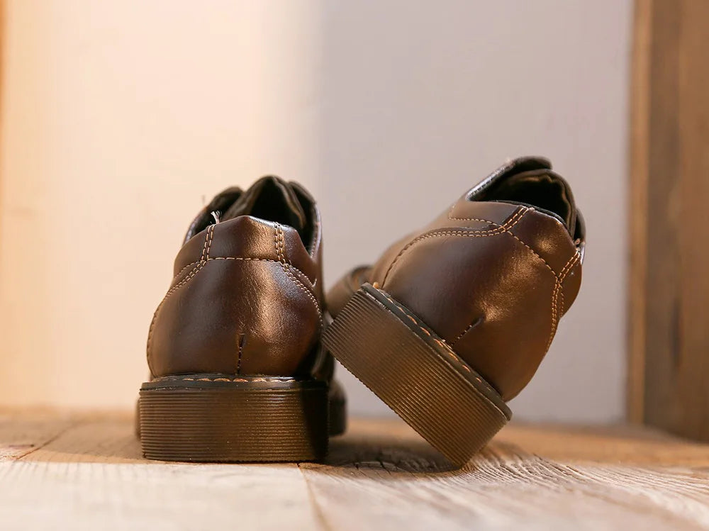 أحذية أوكسفورد نسائية بتصميم ريترو – ٢٠٢٥