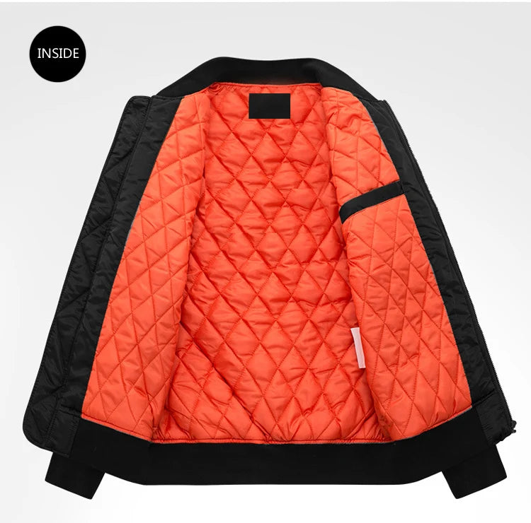 جاكيت باركا مبطن للرجال بمقاسات كبيرة