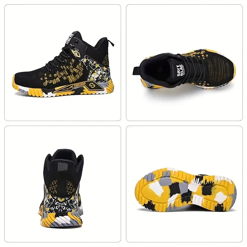 أحذية السلامة العالية للرجال في العمل