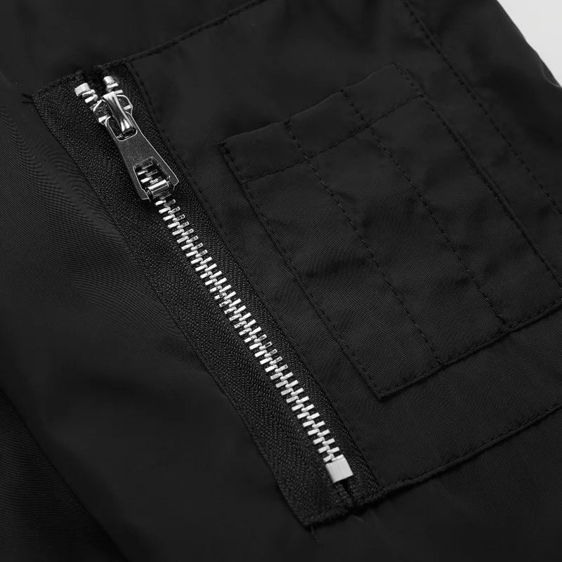 Men's Plus Size Bomber Jacket – 7XL Y2K Style