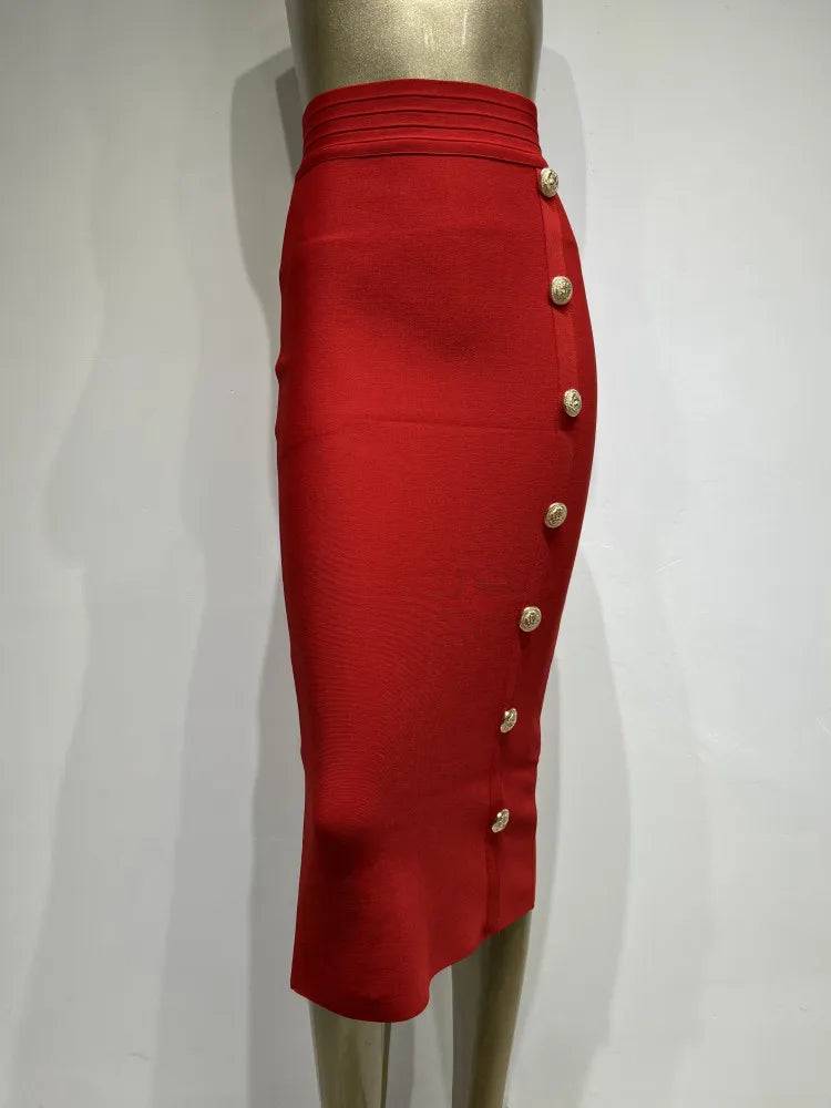Women Bandage Pencil Skirt