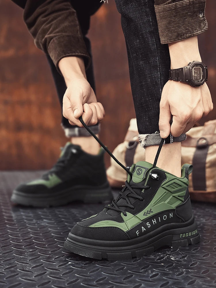 Men’s High-Top Outdoor Travel Boots