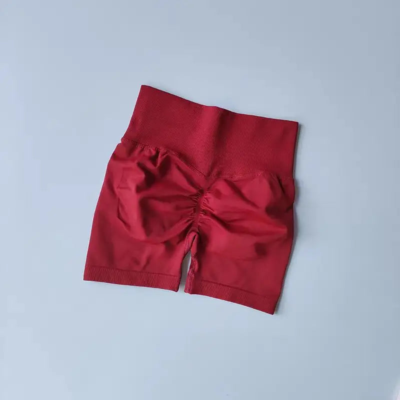 Women High-Waist Yoga Sports Shorts