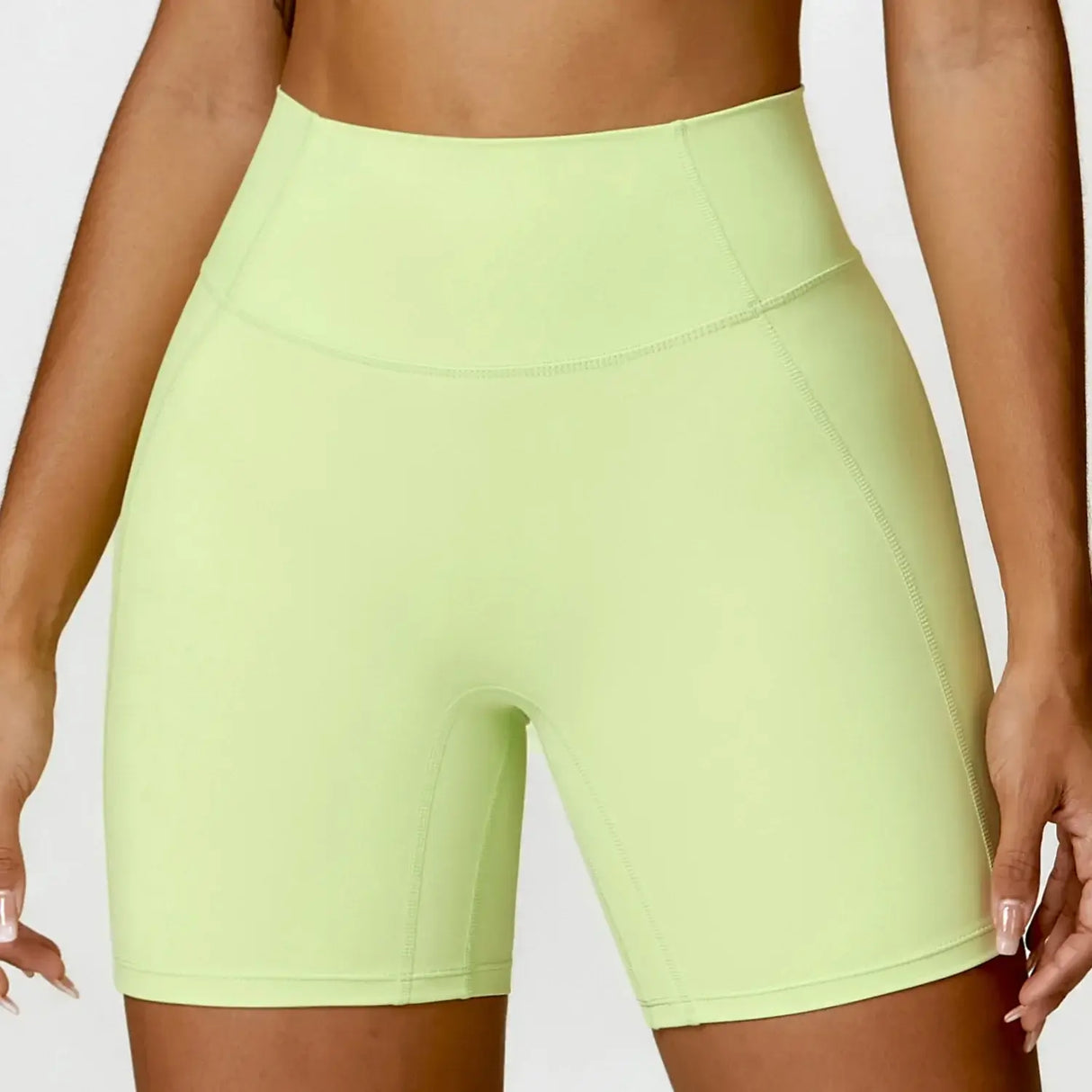 Women High Waist Yoga Fitness Shorts