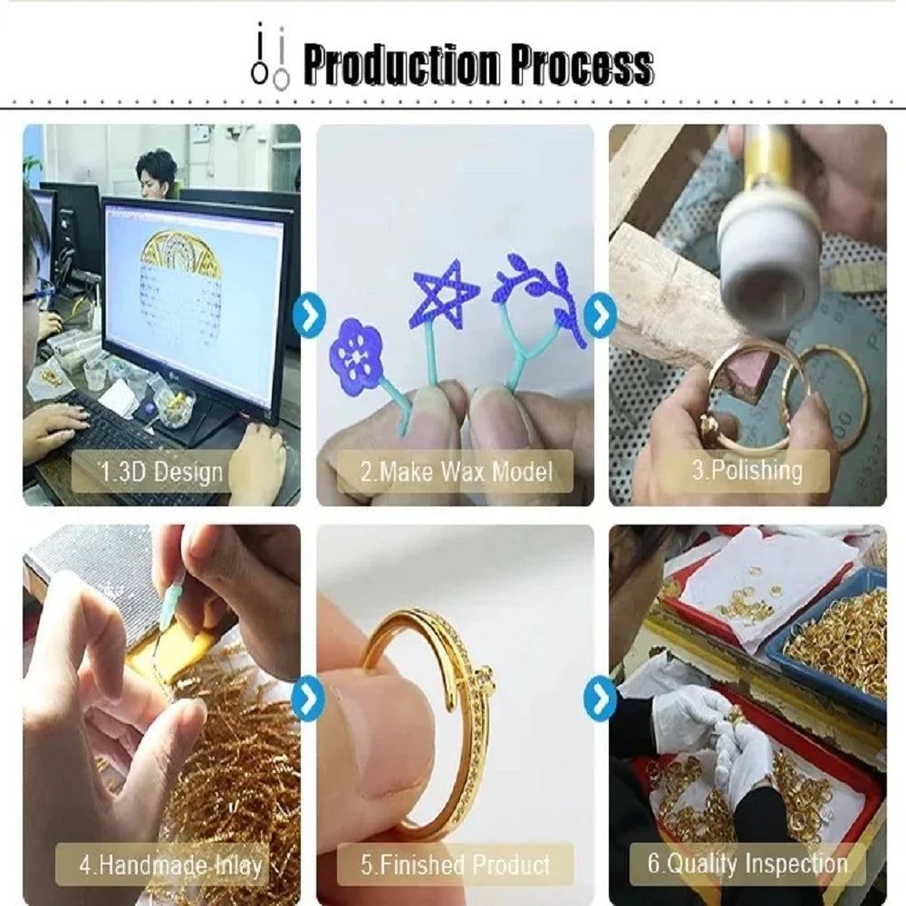 Women’s Gold Jewelry Set with Earrings & Necklace