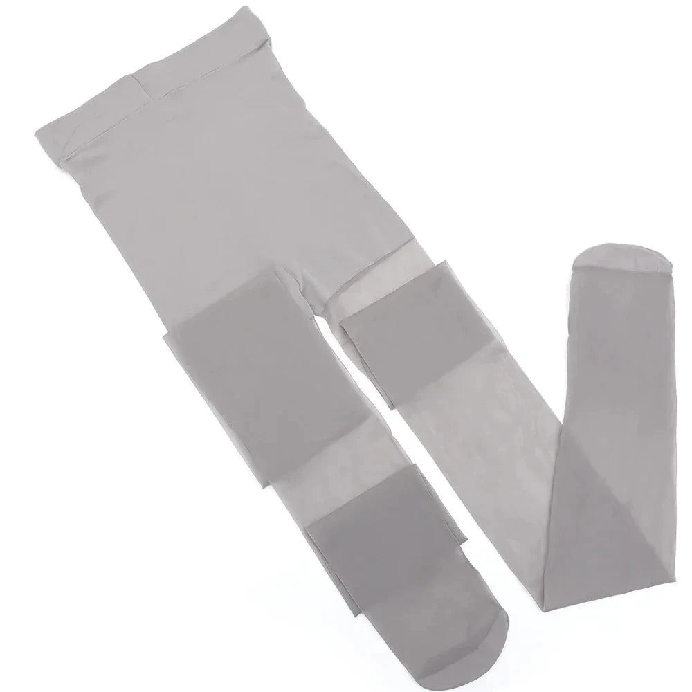 جوارب نسائية بنقشة زهور ثلاثية الأبعاد