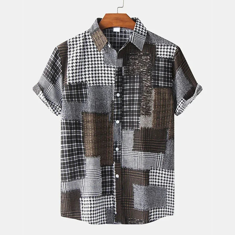 Retro Mosaic Resort Shirt
